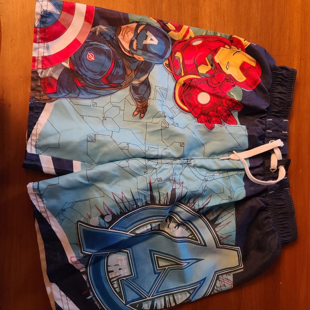 Marvel swim trunks